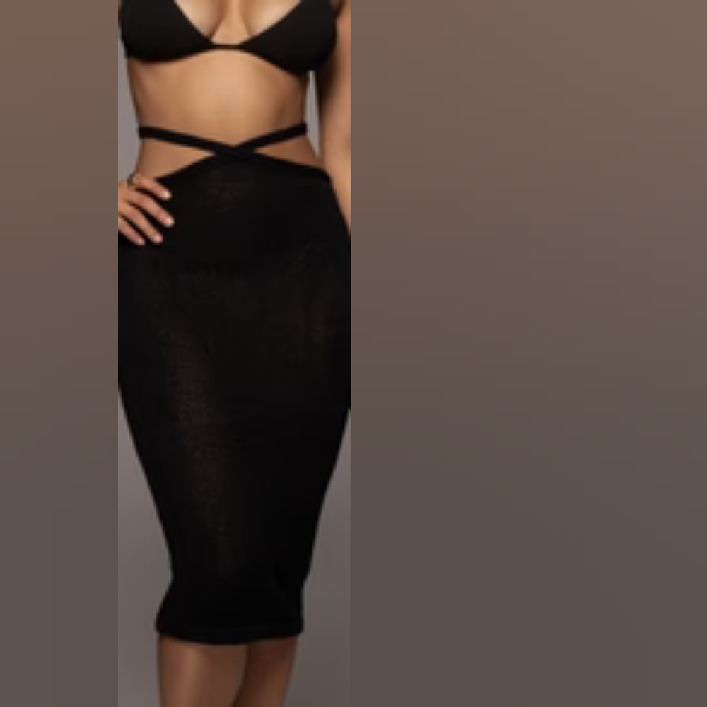 Brand New Jluxlabel Beatrix Midi Skirt